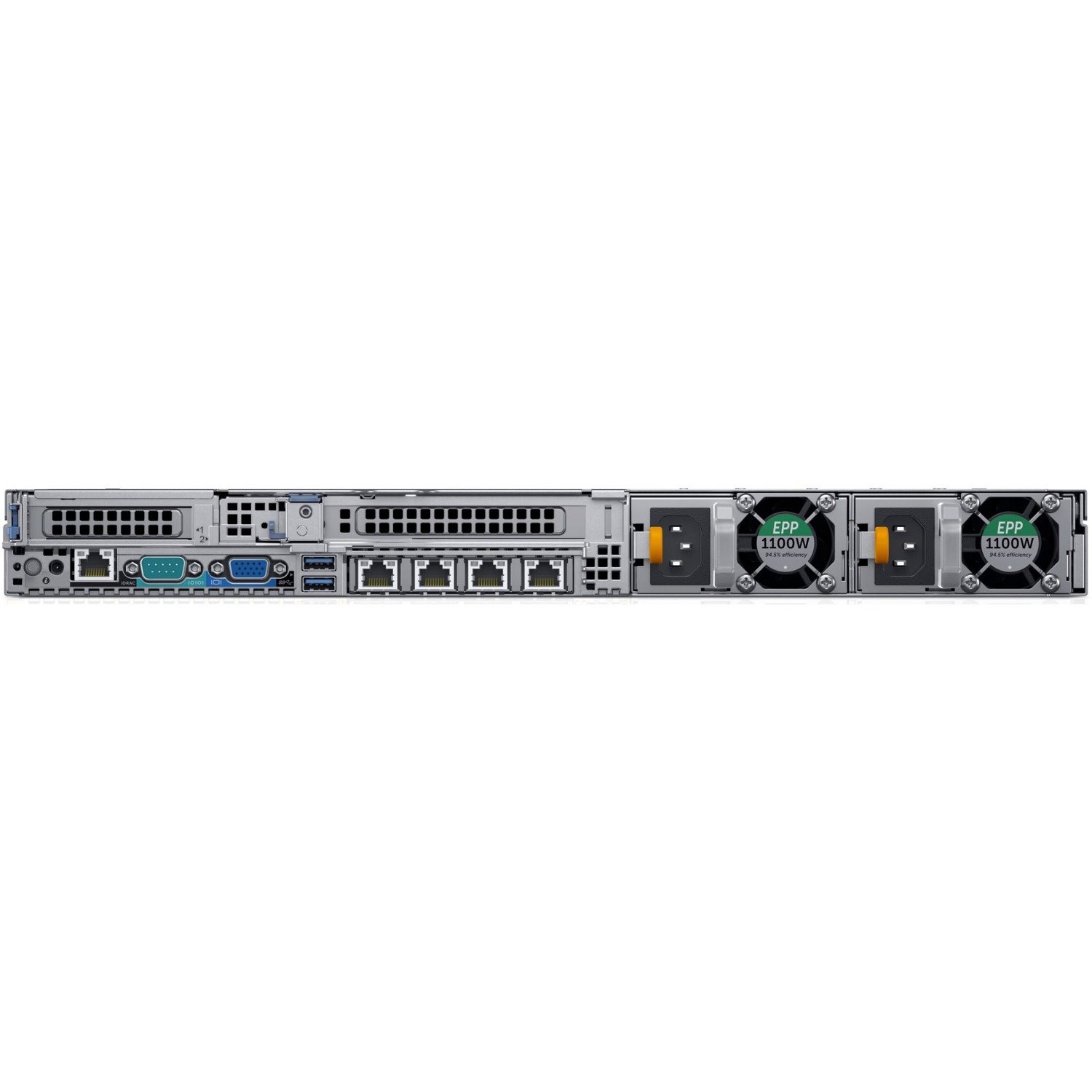 Dell EMC PowerEdge R640 1U Rack Server - Intel Xeon Silver 4210 2.20 GHz - 16 GB RAM - 480 GB SSD - (1 x 480GB) SSD Configuration - 12Gb/s SAS, Serial ATA/600 Controller