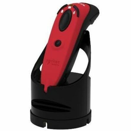 Socket Mobile DuraScan D762 Rugged Warehouse, Logistics, Inventory Hands-free Barcode Scanner - Wireless Connectivity - Red