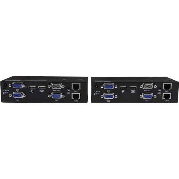 StarTech.com USB Dual VGA over Cat5 KVM Console Extender - 650 ft / 200m