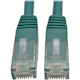 Eaton Tripp Lite Series Cat6 Gigabit Molded (UTP) Ethernet Cable (RJ45 M/M), PoE, Green, 5 ft. (1.52 m)