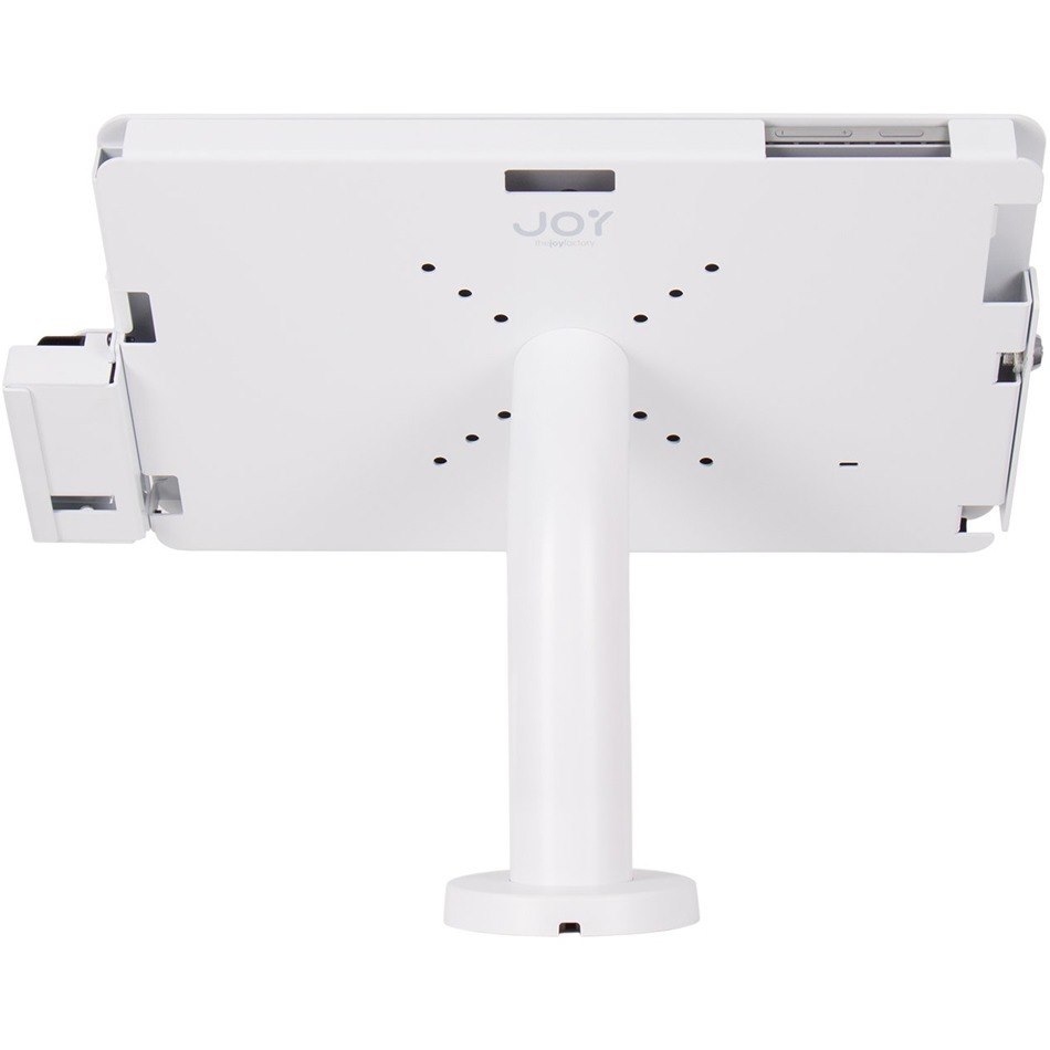 The Joy Factory Elevate II Counter Mount for Tablet PC, Card Reader - White