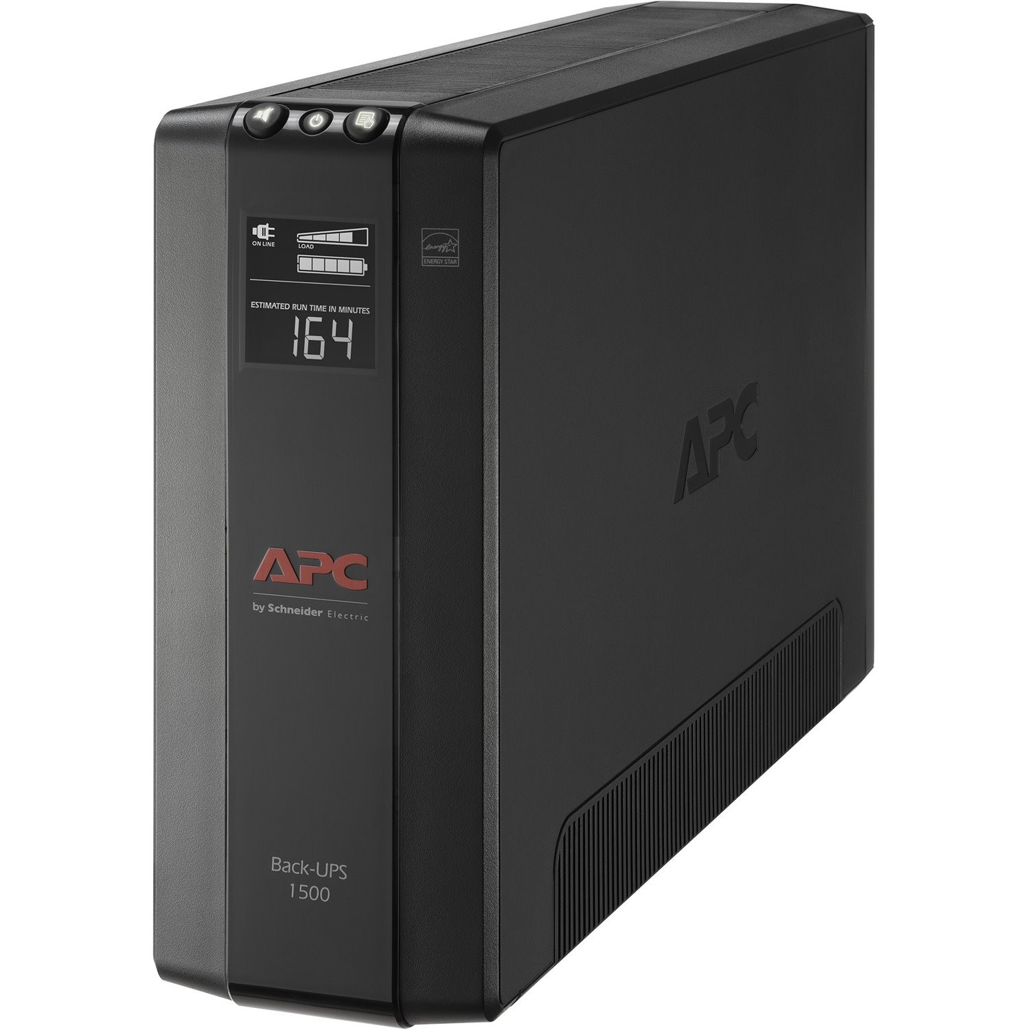 APC Back-UPS Pro, 1500VA, Tower, 120V, 10 NEMA 5-15R outlets, AVR, LCD