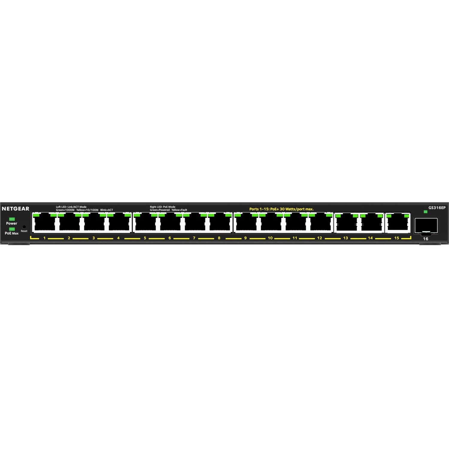 Netgear GS316EP Ethernet Switch