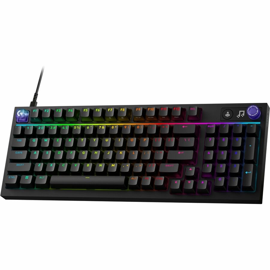 Logitech G G316 X 98 Gaming-Tastatur - Kabel Konnektivit�t - USB Typ-A Schnittstelle - RGB LED - Deutsch - Schwarz