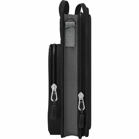 MAXCases Explorer 5 Work-In Case w/Pocket 14" w/ Shoulder Strap (Black)