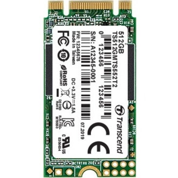 Transcend MTS552T2 256 GB Solid State Drive - M.2 2242 Internal - SATA (SATA/600)
