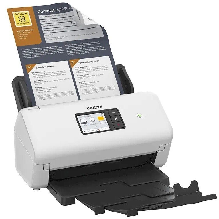 Brother ADS-4500W Sheetfed Scanner - 600 dpi Optical