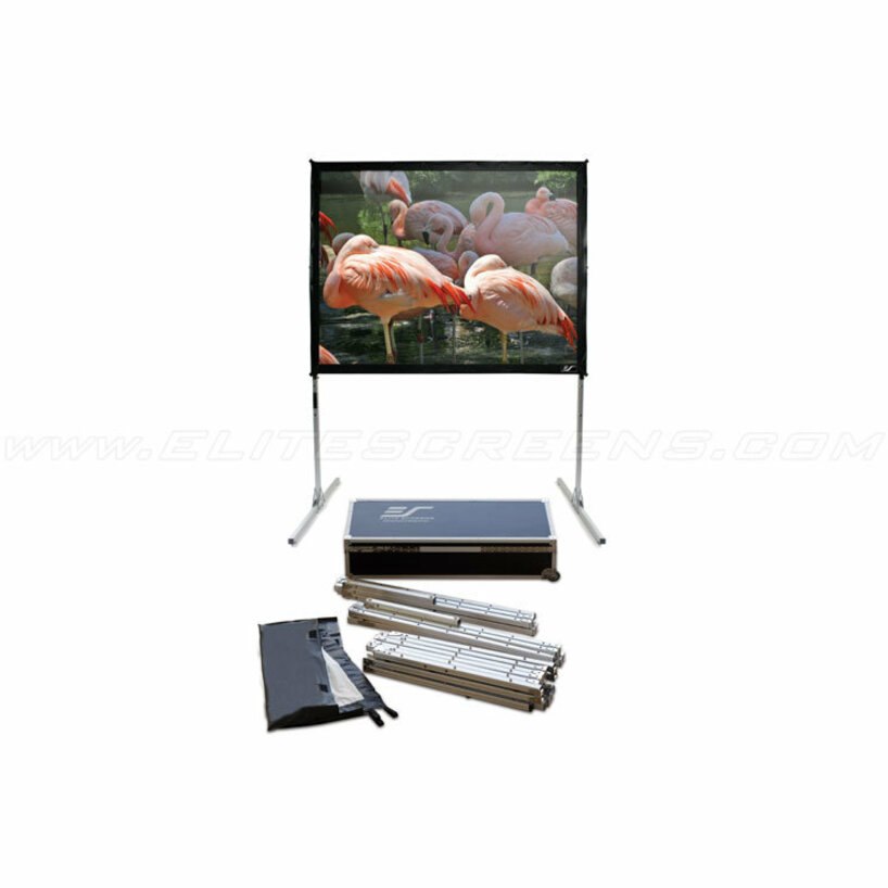 Elite Screens QuickStand Q180H1 180" Fixed Frame Projection Screen