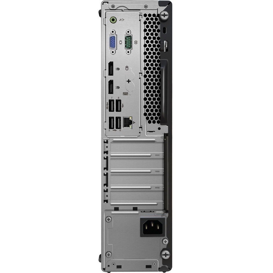 Lenovo ThinkCentre M720s 10STA01DAU Desktop Computer - Intel Core i5 9th Gen i5-9400 2.90 GHz - 16 GB RAM DDR4 SDRAM - 512 GB SSD - Small Form Factor - Raven Black