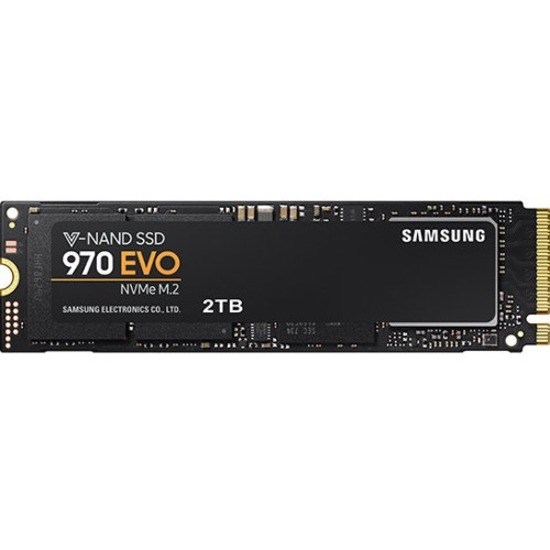 Samsung 970 EVO MZ-V7E2T0E 2 TB Solid State Drive - M.2 2280 Internal - PCI Express (PCI Express 3.0 x4) - White