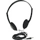 Manhattan Lightweight Stereo Headphones with Cushioned Earpads