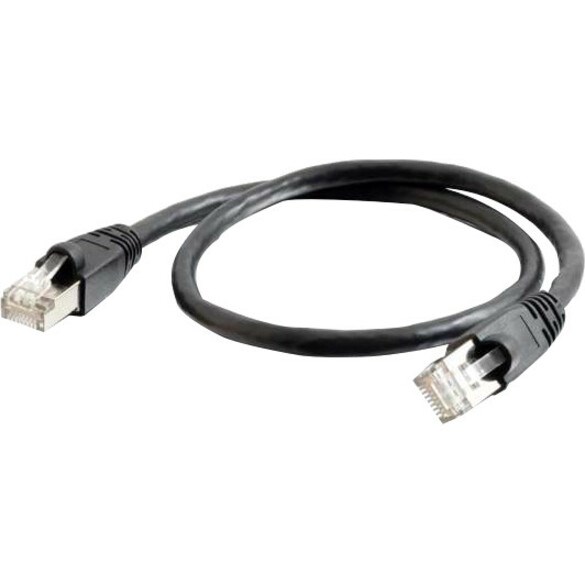C2G Cat6a STP 1M Netwerkkabel Zwart ** New Retail **
