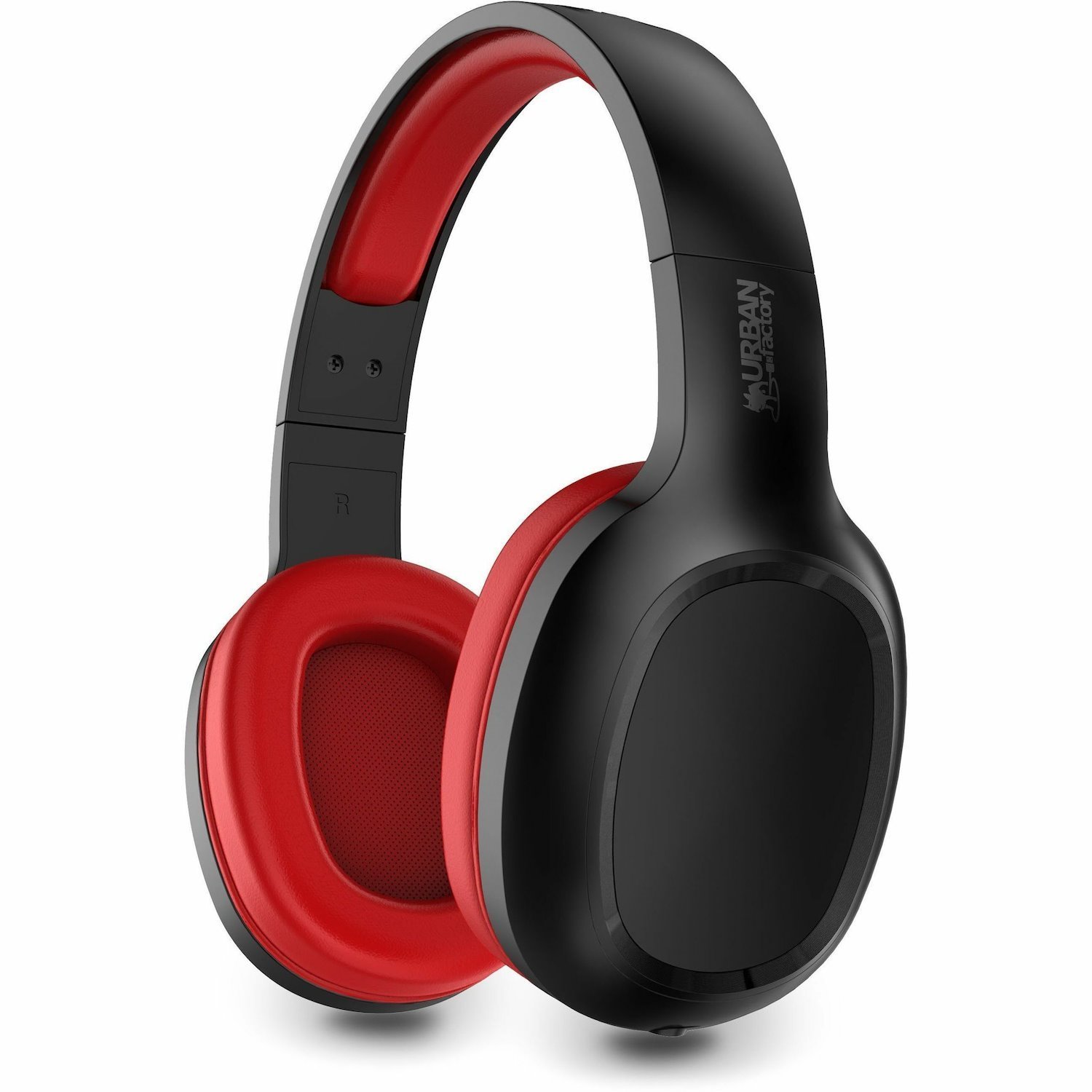 Urban Factory Movee Wireless On-ear, Over-the-head Stereo Headset - Black, Red