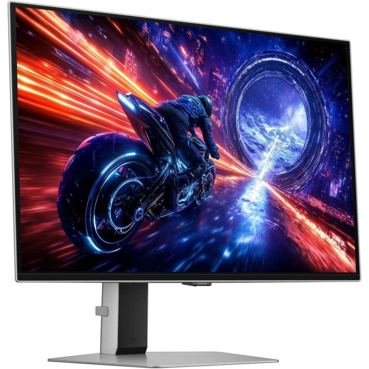 Samsung Odyssey OLED G6 S27FG602SN 27" Class WQHD Gaming OLED Monitor - 16:9 - Silver