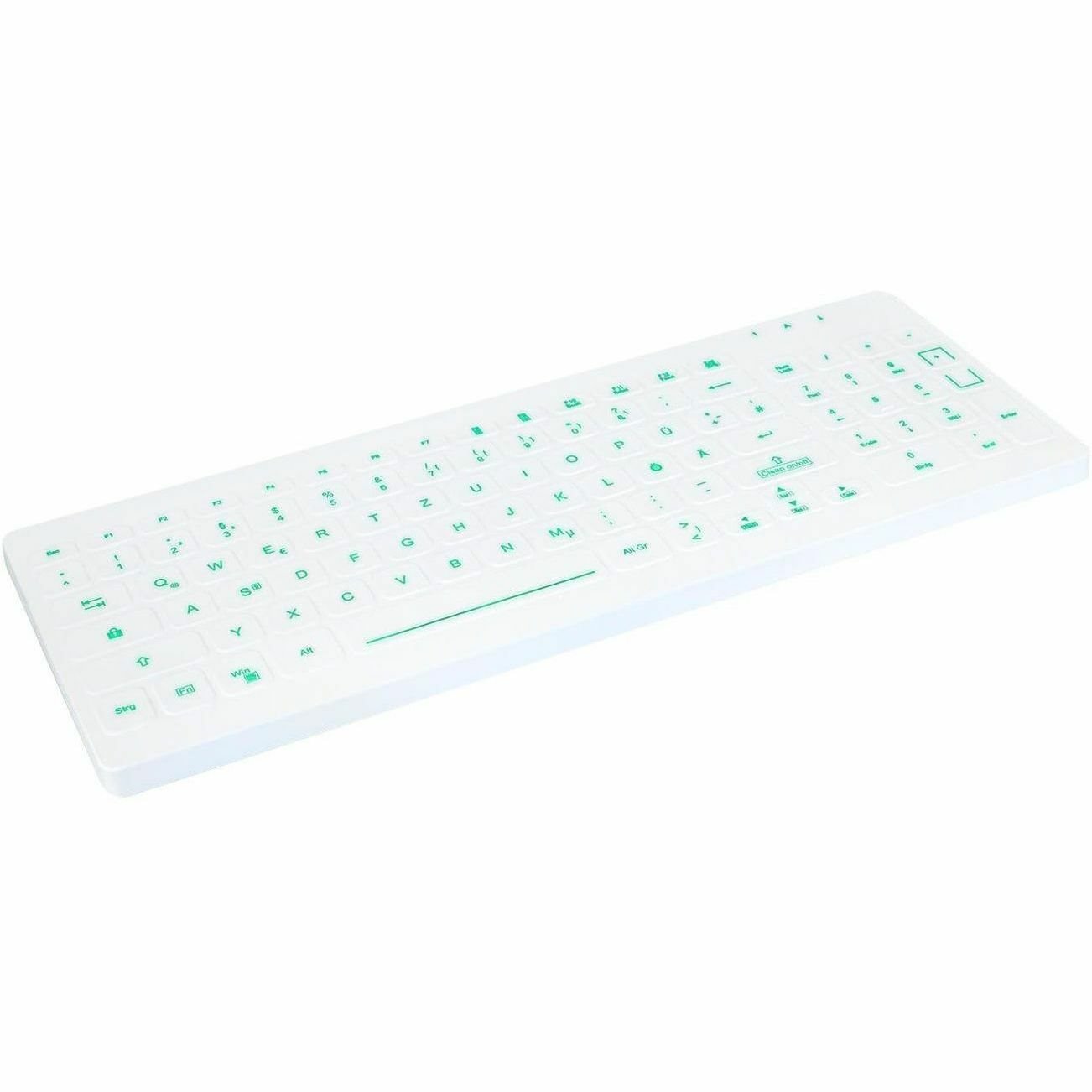Active Key Keyboard - Cable Connectivity - USB 1.1 Interface