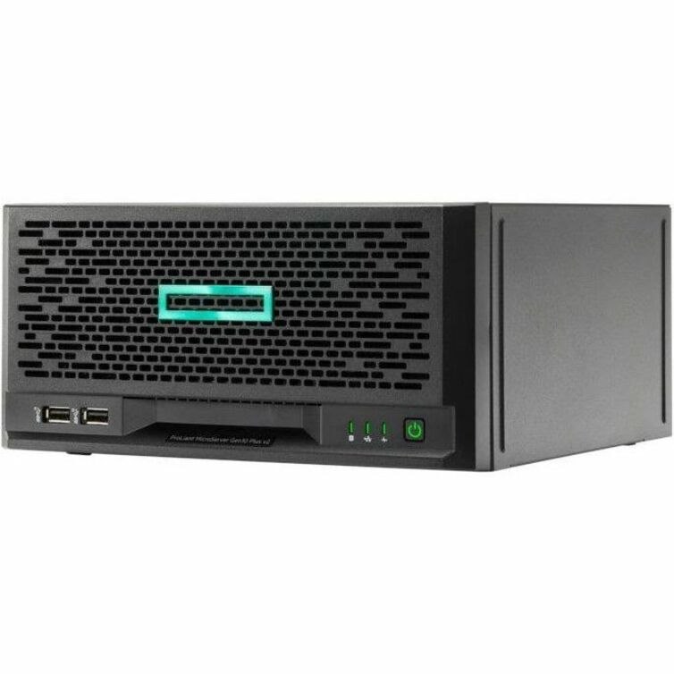 HPE ProLiant MicroServer Gen10 Plus v2 Ultra Micro Tower Server - 1 Xeon E-2314 2.80 GHz - 16 GB RAM - Serial ATA Controller