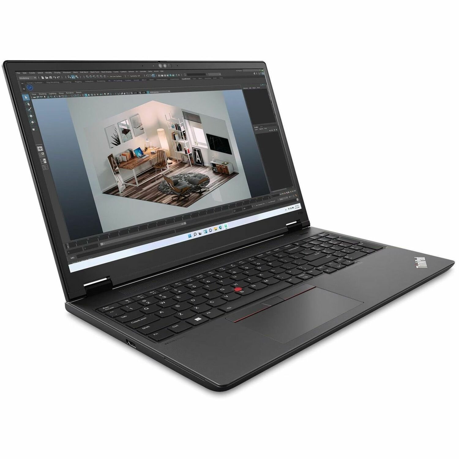 Lenovo ThinkPad P16v Gen 2 21KX002ECA 16" Mobile Workstation - WUXGA - Intel Core Ultra 7 165H - vPro Technology - 32 GB - 1 TB SSD - French Keyboard - Black