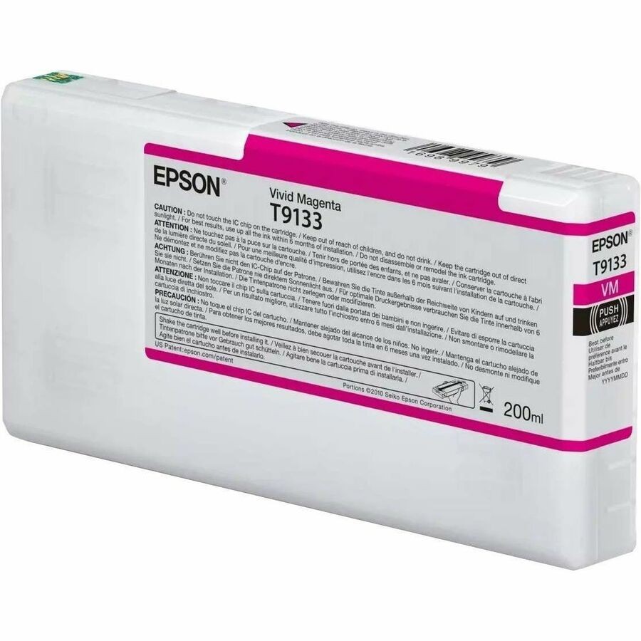 Epson UltraChrome HDX T9133 Original Inkjet Ink Cartridge - Vivid Magenta - 1 Pack