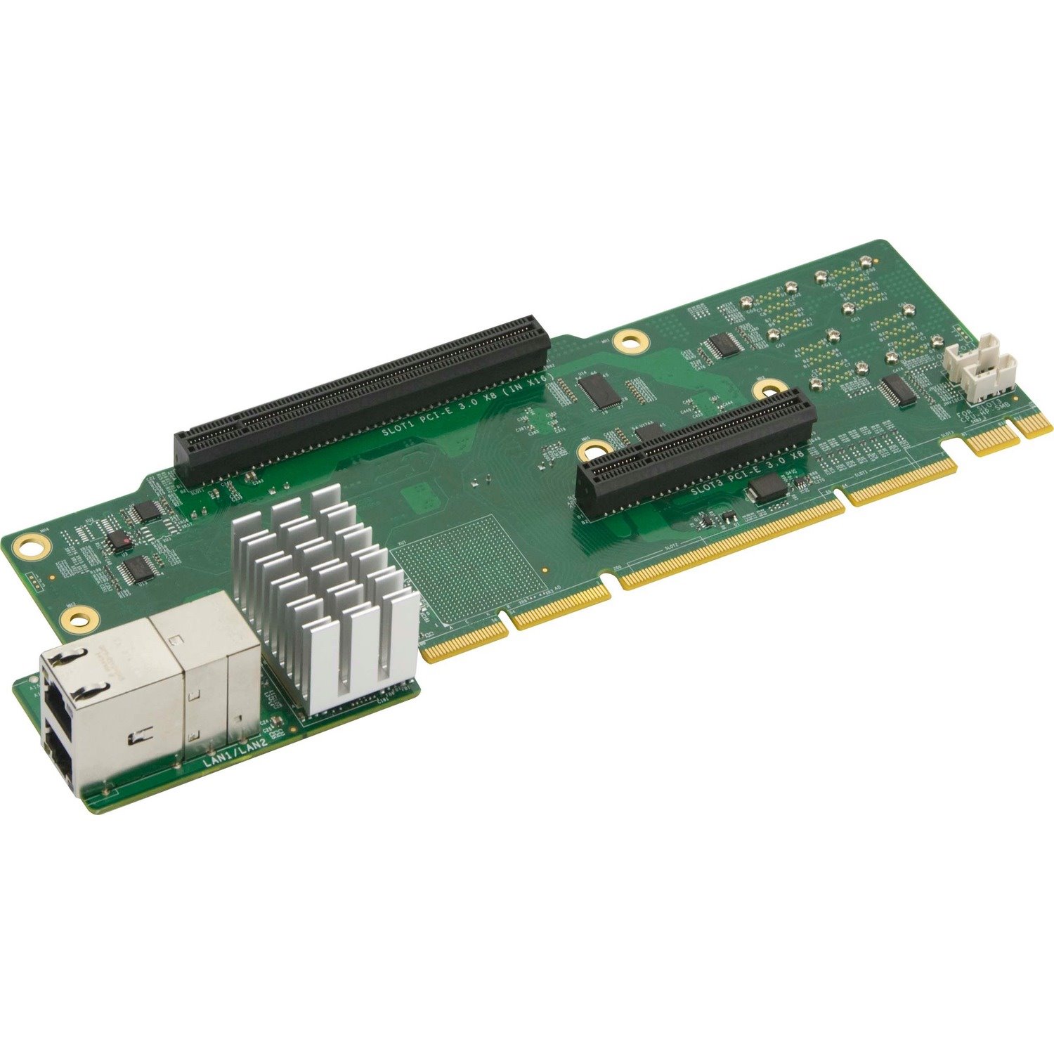 Supermicro 2U Ultra Riser with 2-port 10Gbase-T & 4 NVMe Ports
