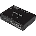 StarTech.com 2x1 VGA + HDMI to VGA Converter Switch w/ Priority Switching -1080p