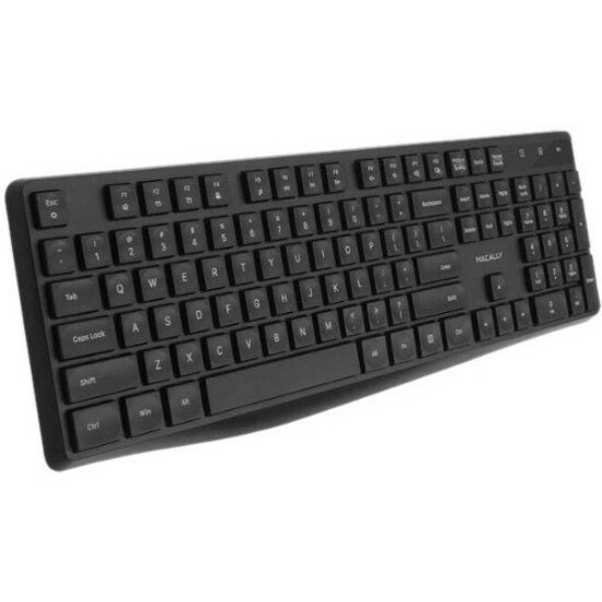 Macally Full Size Wireless RF Keyboard For Windows PC