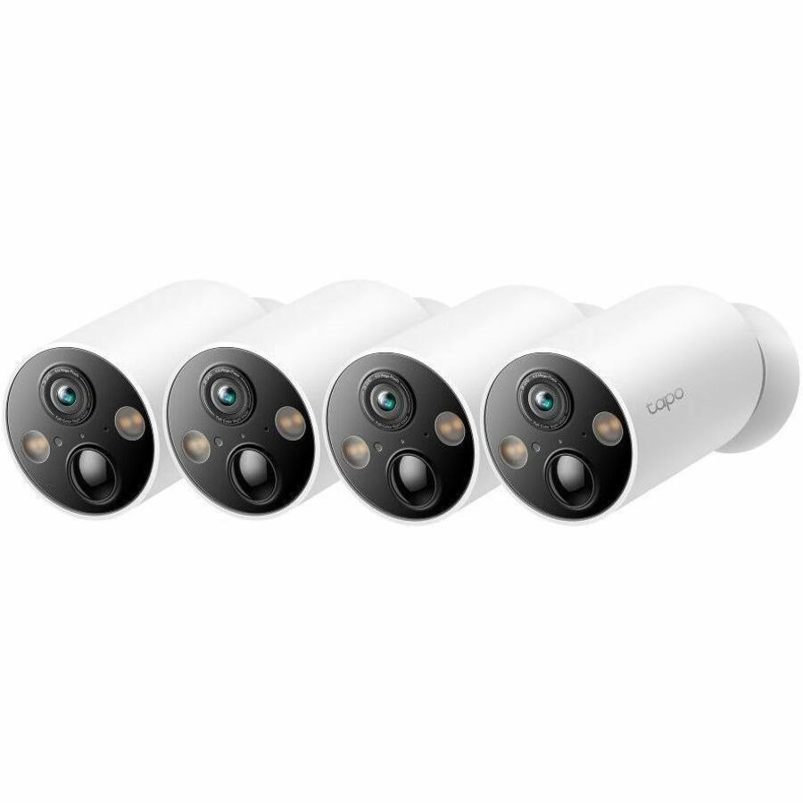 TP-Link TC85 V1.2 Smart Wire-Free Security Camera, 2K QHD (2560X1440), 2.4GHz, Colour Night Vision, Sound & Light Alarm, Remote Control, 2-Way Audio