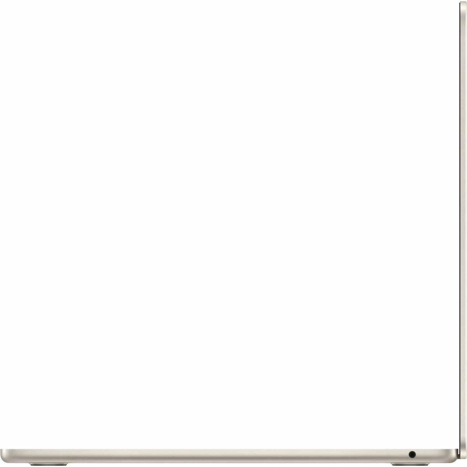 Apple MacBook Air MRYR3B/A 38.9 cm (15.3") Notebook - Apple M3 - 8 GB - 256 GB SSD - English (UK) Keyboard - Starlight