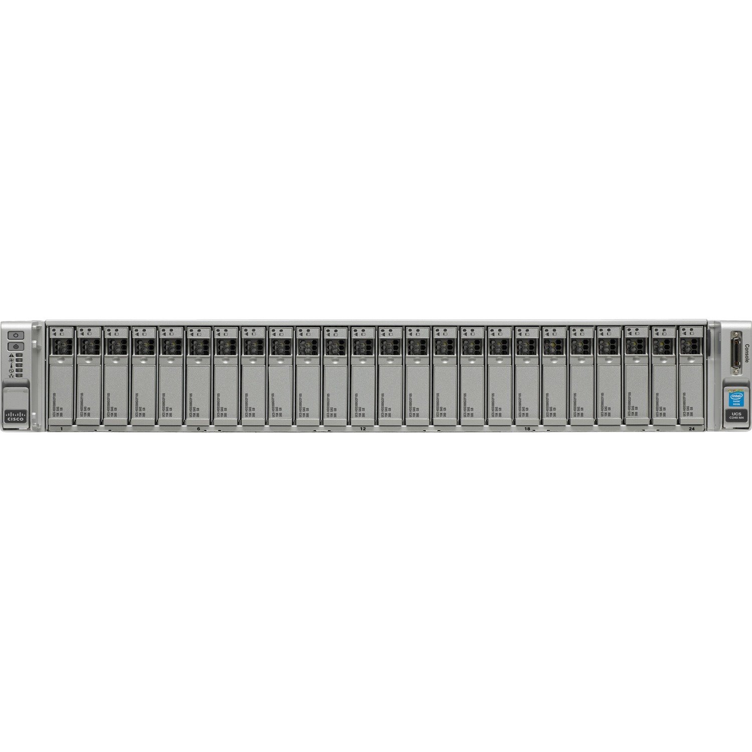 Cisco C240 M4 2U Rack Server - 2 Xeon E5-2667 v3 3.20 GHz - 256 GB RAM - Serial ATA Controller
