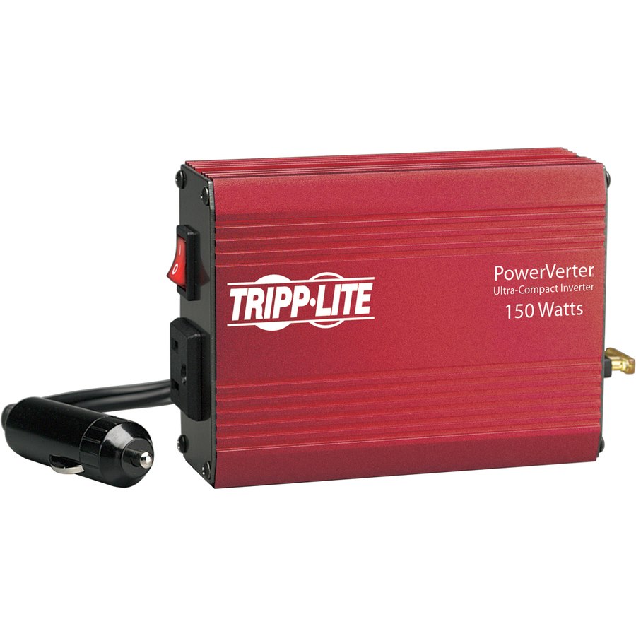 Tripp Lite by Eaton 150W PowerVerter Ultra-Compact Car Inverter, with 1 Outlet