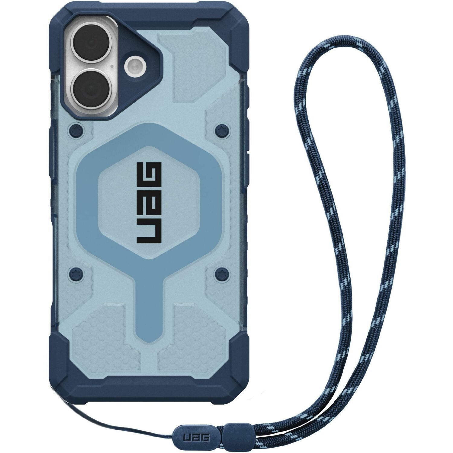 Urban Armor Gear Pathfinder Carrying Case Apple iPhone 17 Smartphone - Blues