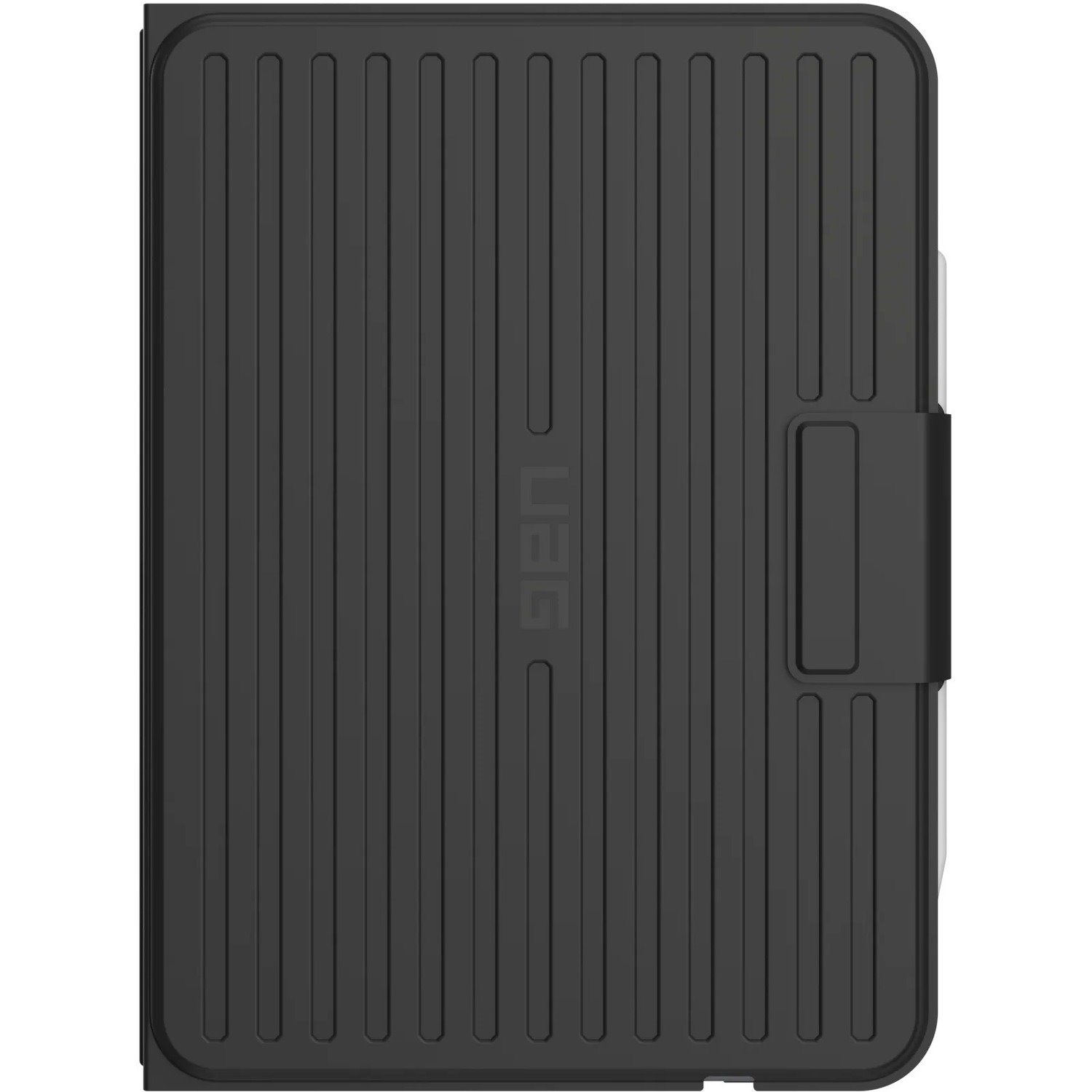 Urban Armor Gear Rugged Keyboard/Cover Case (Folio) for 10.2" Apple iPad (7th Generation), iPad (8th Generation), iPad (9th Generation) Tablet - Black, Ash