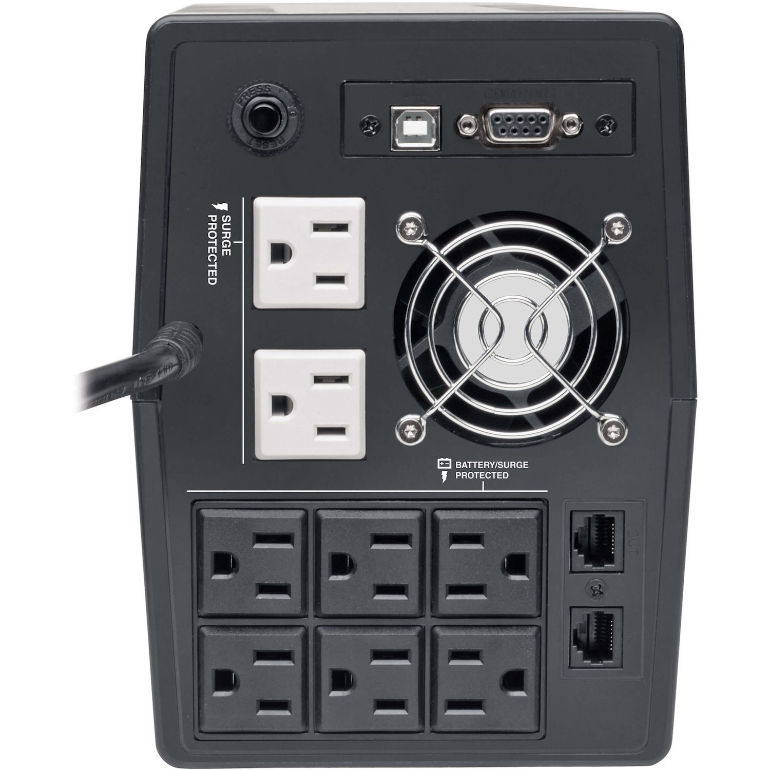 Tripp Lite by Eaton 1050VA 900W Line-Interactive UPS - 8 NEMA 5-15R Outlets, AVR, 120V, 50/60 Hz, USB, RS-232, LCD, Tower