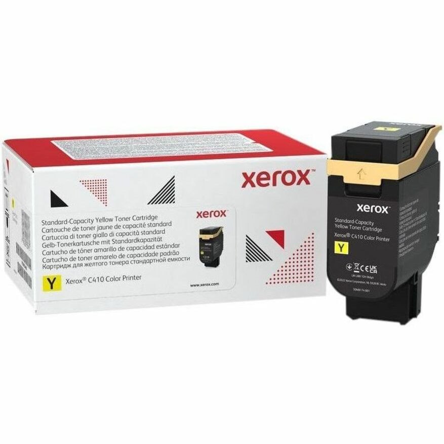 Xerox Genuine XeroxÂ&reg; C410 Color Printer&acirc;&euro;/&acirc;&euro;VersaLinkÂ&reg; C415 Color Multifunction Printer Yellow Standard capacity Toner Cartridge (2000 Pages) - 006R04680