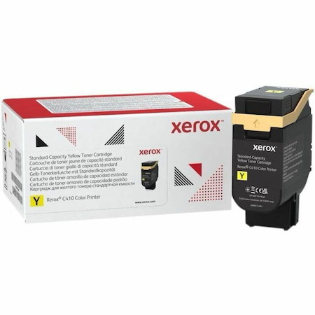 Xerox Genuine Xerox® C410 Color Printer, VersaLink® C415 Color Multifunction Printer Yellow Standard capacity Toner Cartridge (2000 Pages) - 006R04680