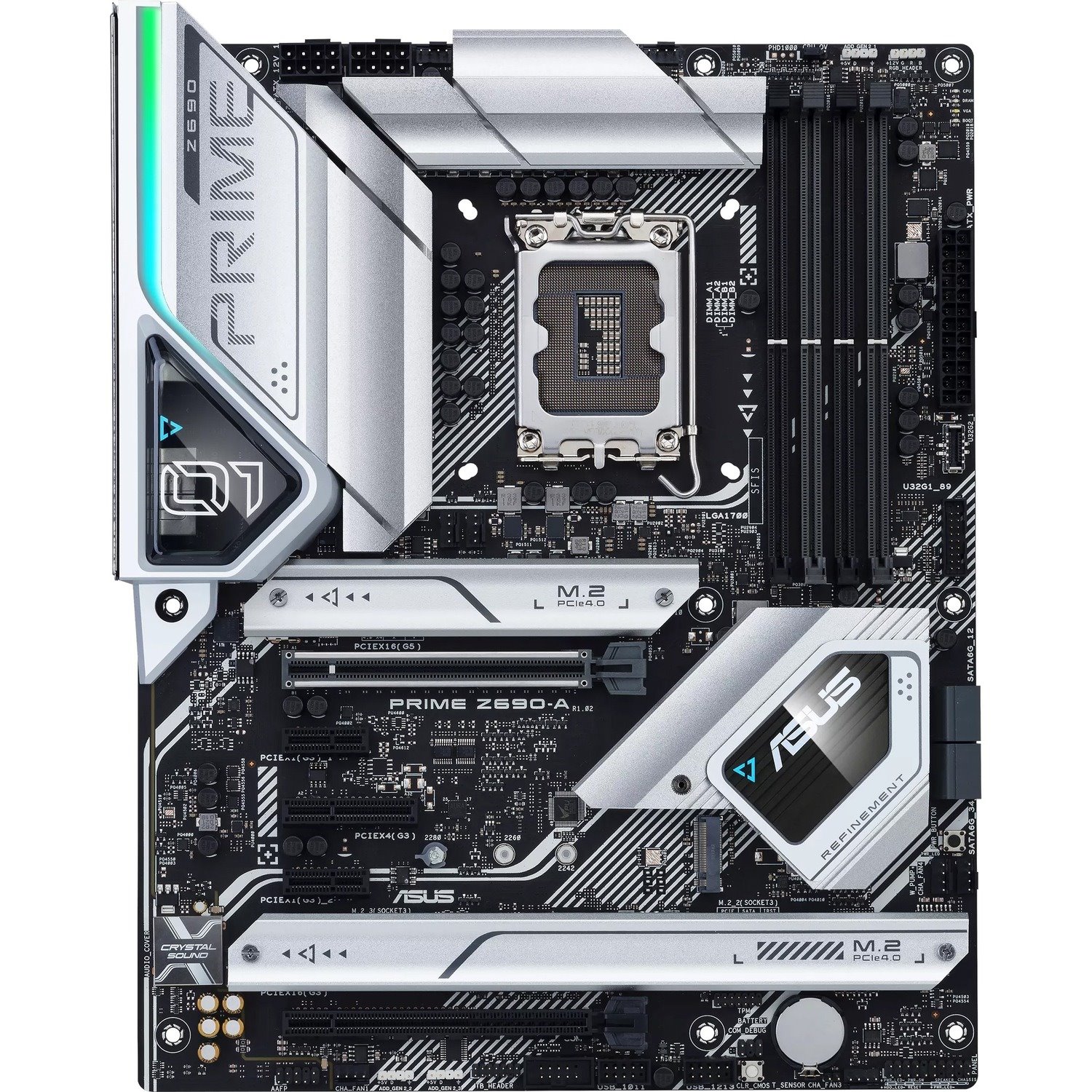 Asus Strix Z690-A Desktop Motherboard - Intel Z690 Chipset - Socket LGA-1700 - Intel Optane Memory Ready - ATX