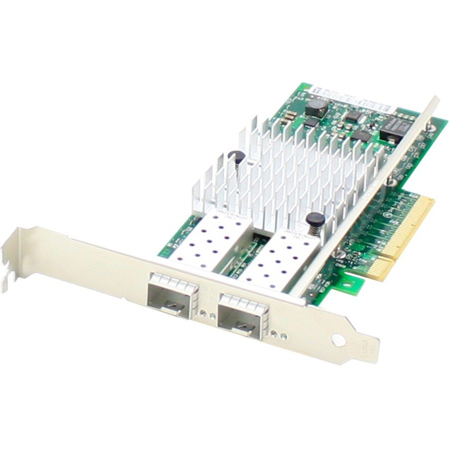 AddOn HP&reg; Comparable 10Gbs Dual Open SFP+ Port PCIe 3.0 x8 Network Interface Card w/PXE boot