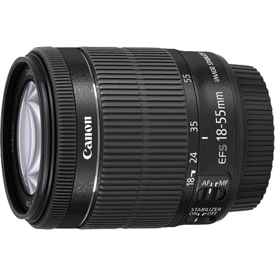 Canon - 18 mm to 55 mmf/5.6 - Standard Zoom Lens for Canon EF-S