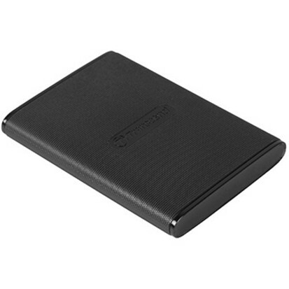 Transcend ESD230C 480 GB Portable Solid State Drive - External - Black