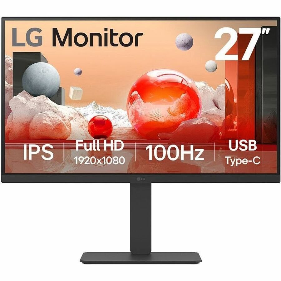 LG 27Ba750-B 27 1920 X 1080 (Full HD) Hdmi DisplayPort Usb-C 100Hz Dockingskærm