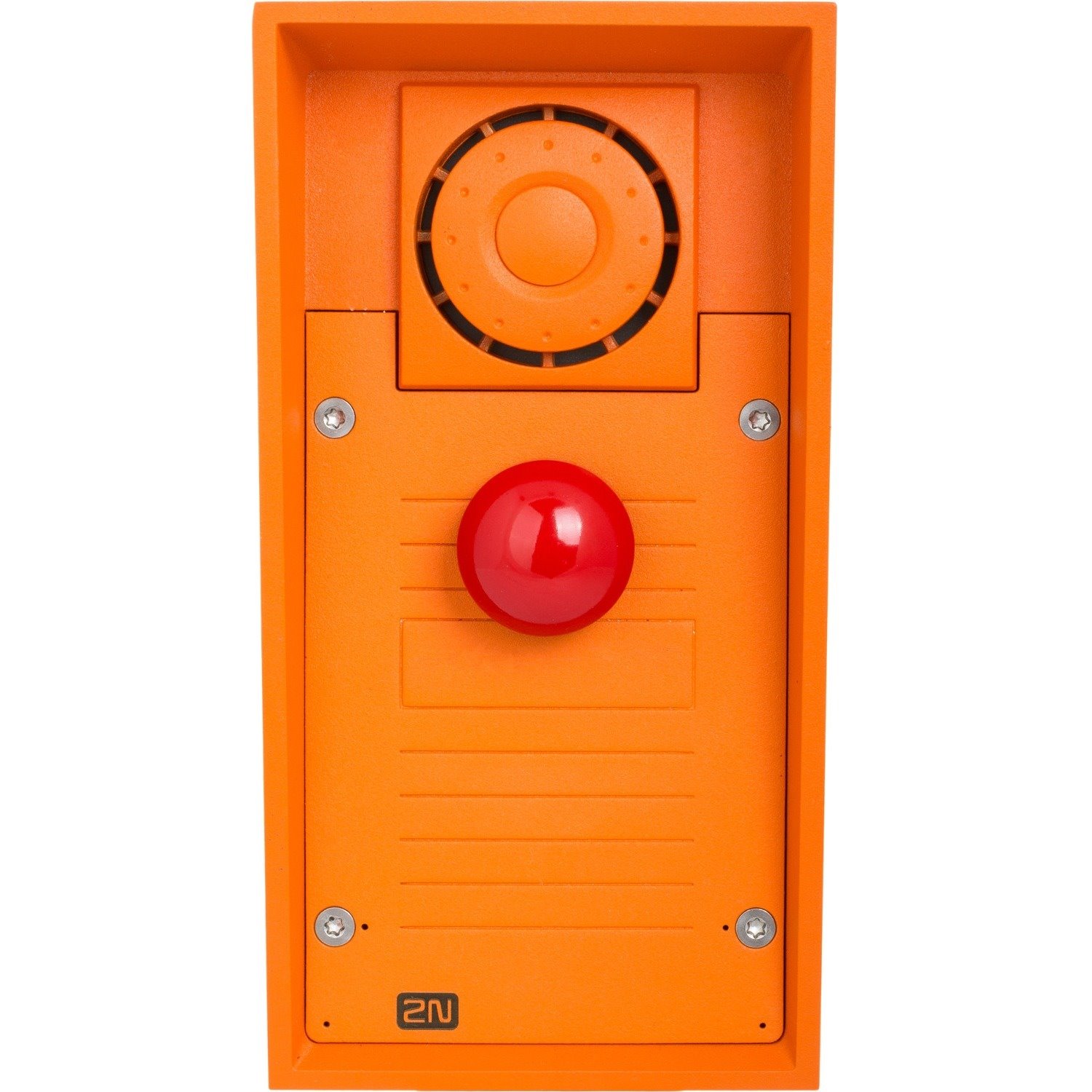 2N Intercom Sub Station for Emergency, CCTV - Red, Orange