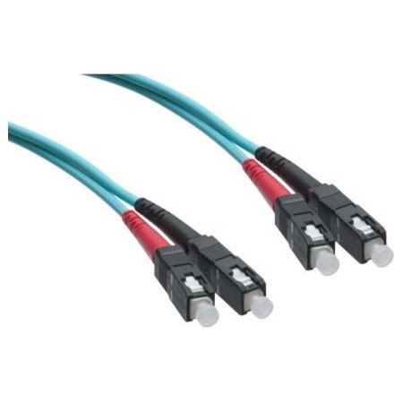Axiom SC/SC Multimode Duplex OM4 50/125 Fiber Optic Cable 3m