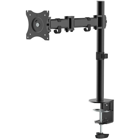 Newstar Full Motion Desk Mount (clamp & grommet) for 10-30" Monitor Screen, Height Adjustable - Black