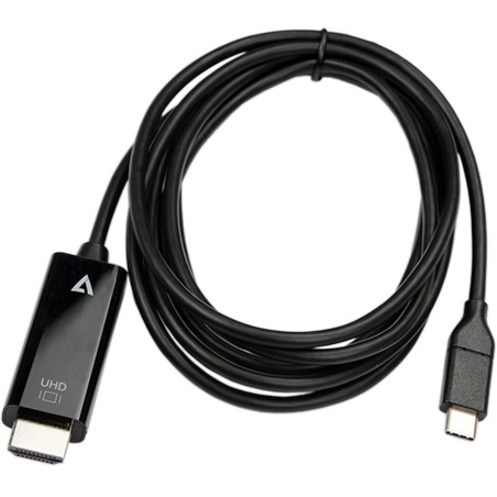 V7 USB-C Male to HDMI 2.0 Male 21.6 Gbps 4K UHD 2m 6.6ft