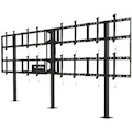 Peerless-AV® Modular Video Wall Pedestal Mount 4x2 Configuration For 46" to 55" displays