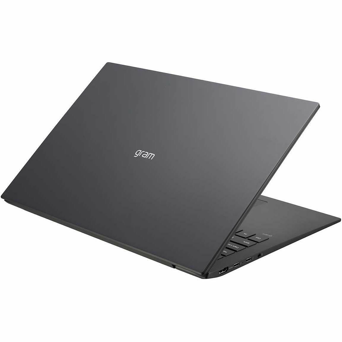 LG gram 16Z90P-N.APB7U1 16" Notebook - WQXGA - Intel Core i7 11th Gen i7-1165G7 - 16 GB - 1 TB SSD - Obsidian Black