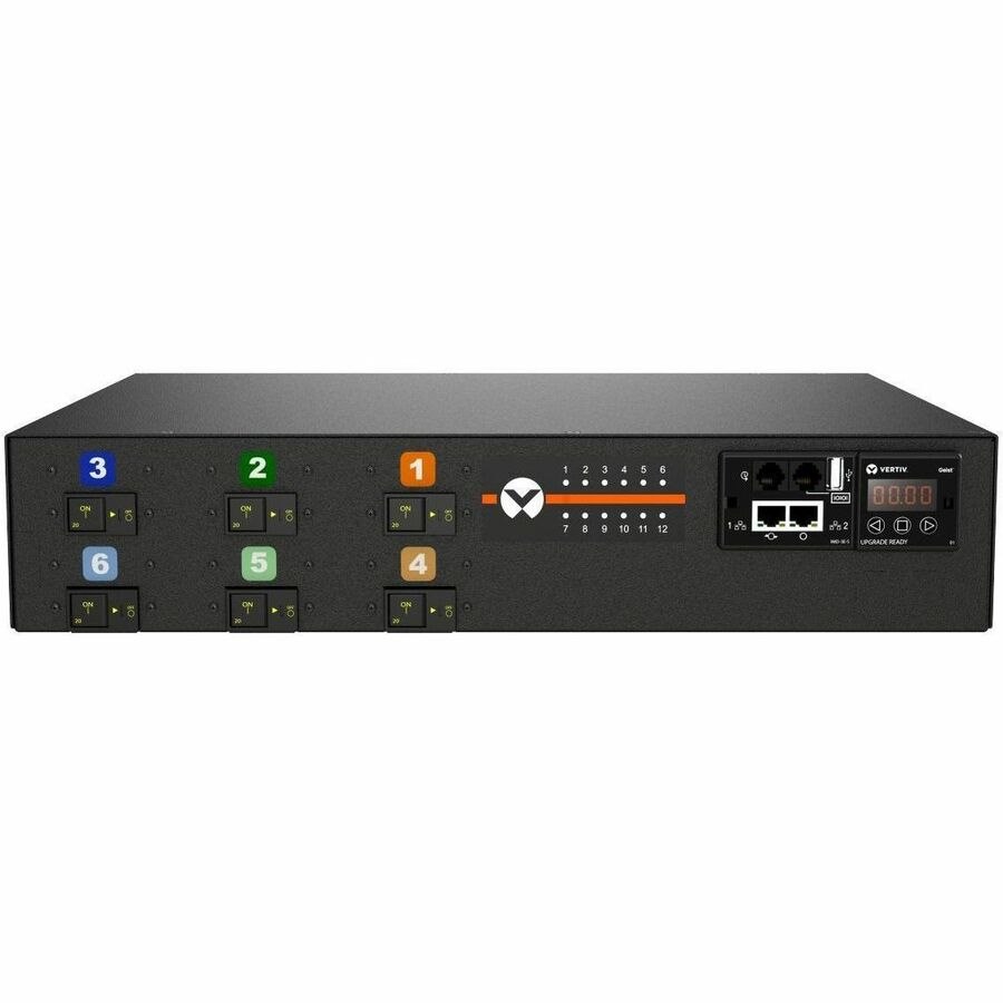 Vertiv Geist rPDU MNR3EDR6-12CF18-6PS15B0H10-S 12-Outlets PDU