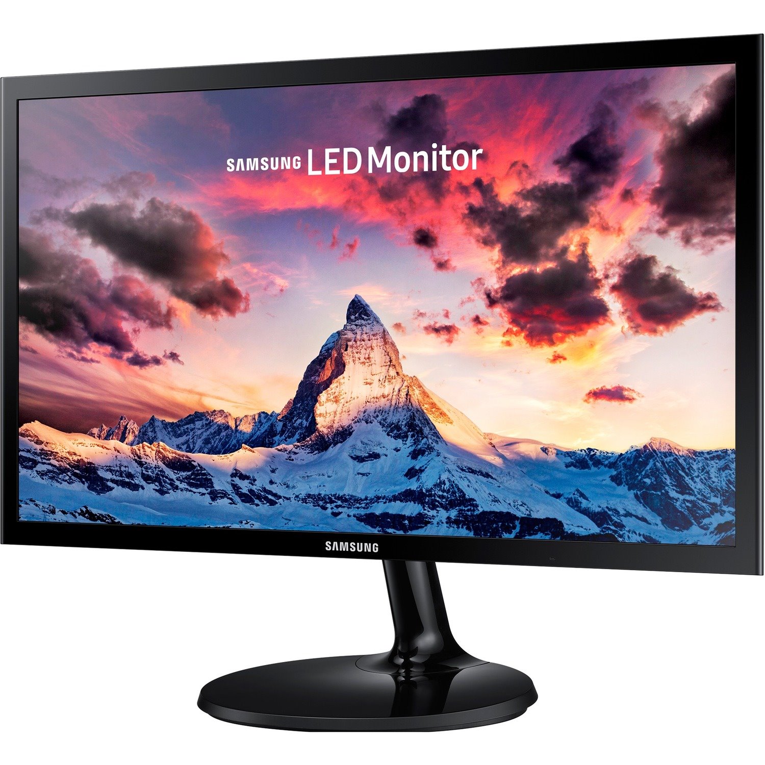 Samsung S22F350FHL 22" Class Full HD LCD Monitor - 16:9 - High Glossy Black
