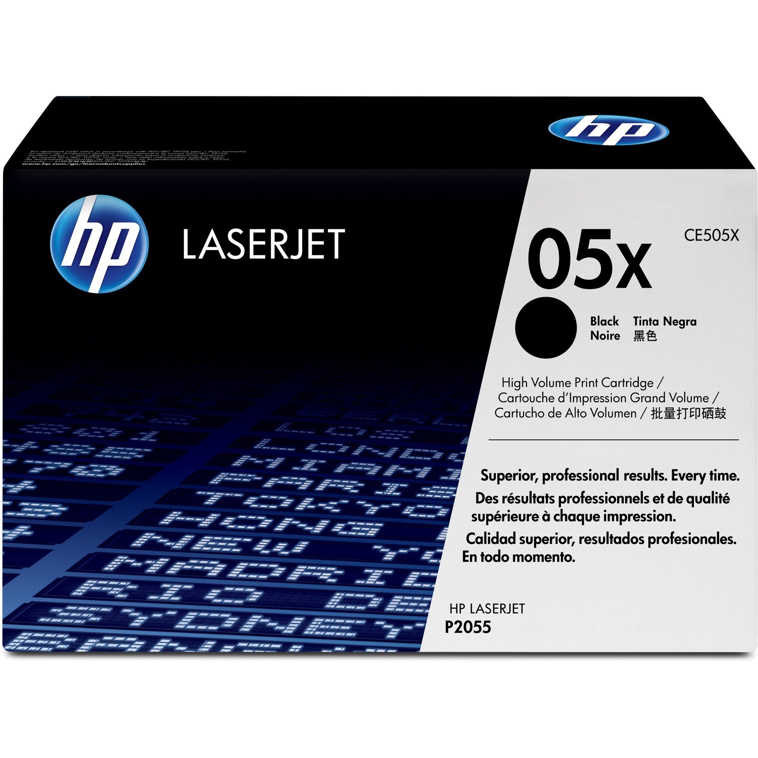 HP LJP2055 BLACK CARTRIDGE FOR P2055 SERIES PRINTERS
