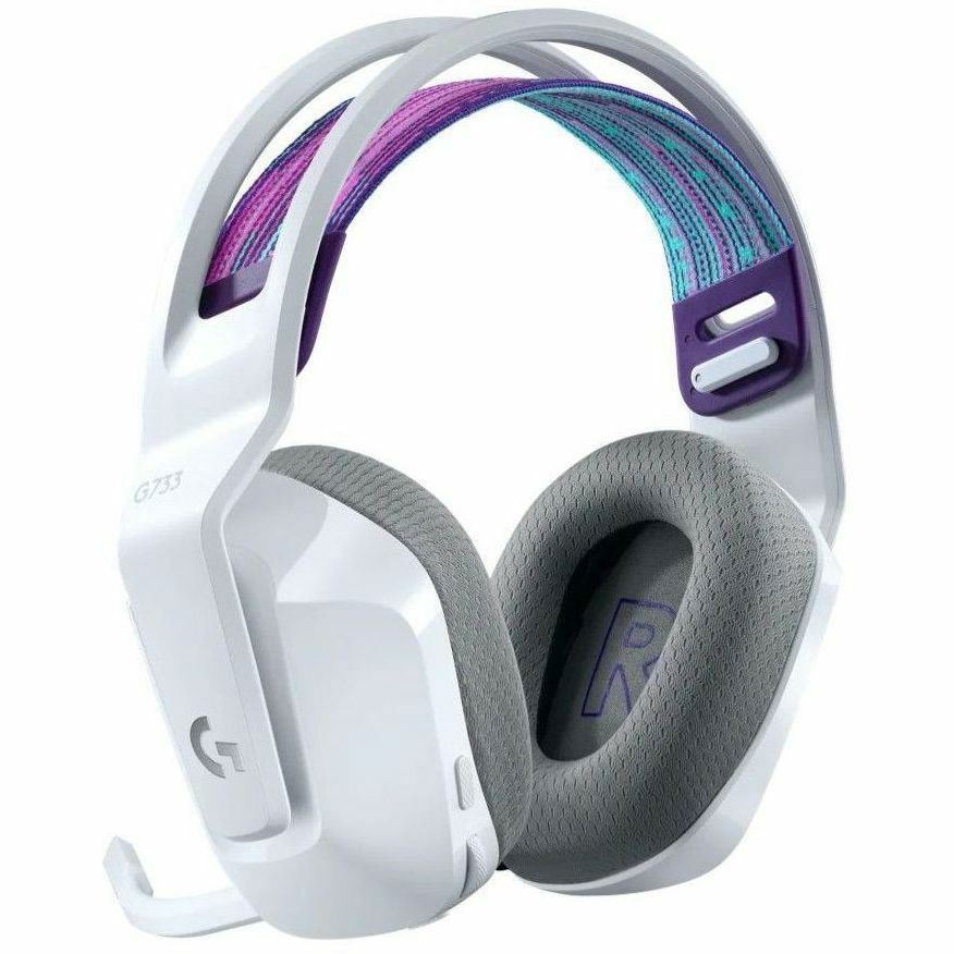 Logitech G733 Wireless Over-the-head Gaming Headset - White