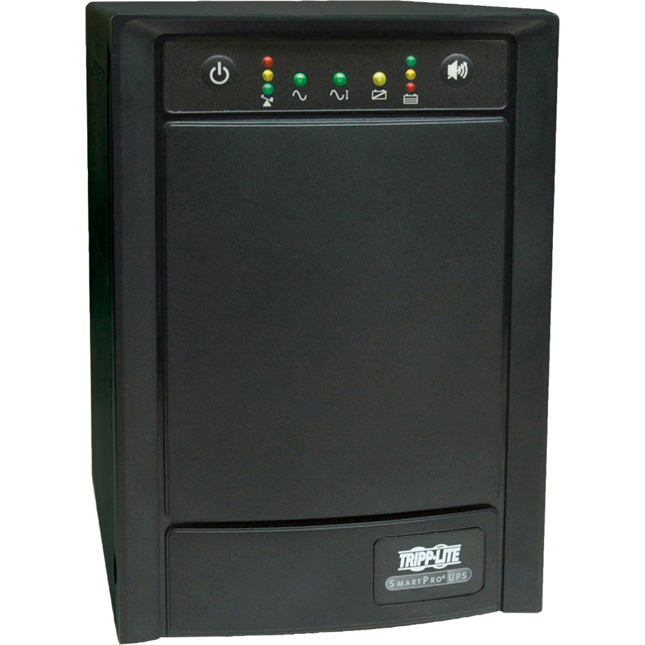 Eaton Tripp Lite Series SmartPro 120V 750VA 500W Line-Interactive Sine Wave UPS, Tower, Network Card Options, USB, DB9 Serial